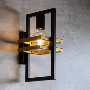 Sigma lighting modern fali lámpa merci fekete arany sig32410