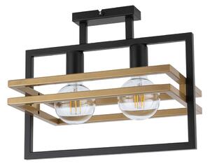 Sigma lighting modern mennyezeti lámpa merci fekete arany sig32401