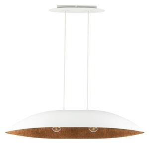 Sigma lighting modern függeszték gondola fehér réz sig40639