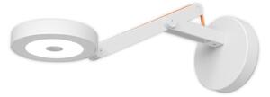 Fali Lámpa Rotaliana, String W0 DTW, dimmable, Fehér, Nappali, Fém, Dizájn