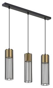 Sigma lighting modern függeszték fobia fekete arany sig33455