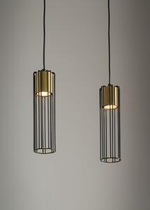 Sigma lighting modern függeszték fobia fekete arany sig33452