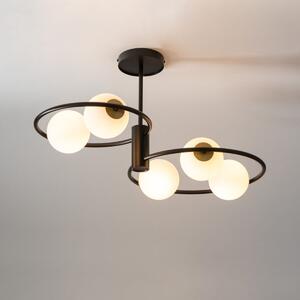 Sigma lighting modern mennyezeti lámpa aqua fehér fekete sig33468