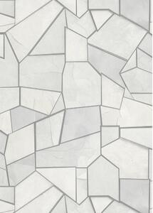TF10445-31 geometrikus mintájú világosszürke tapéta