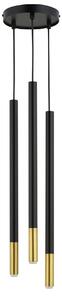 Sigma lighting modern függeszték sopel fekete arany sig33257