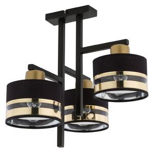 Sigma lighting modern mennyezeti lámpa pro fekete arany sig32147