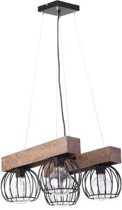 Sigma lighting loft függeszték milan barna fekete sig31576