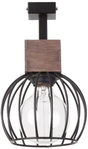 Sigma lighting loft mennyezeti lámpa milan barna fekete sig31569