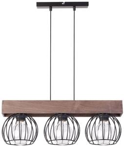 Sigma lighting loft függeszték milan barna fekete sig31574