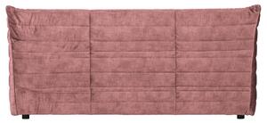 Hoorns Altaire rózsaszín bársony kétüléses kanapé 160 cm