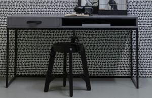 Hoorns Neville szürke fenyő íróasztal 130 x 58 cm