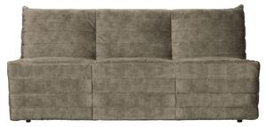 Hoorns Homokbarna bársony kétüléses kanapé Altaire 160 cm