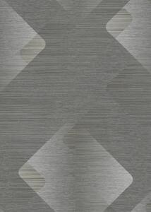 TF10479-47 geometrikus mintájú szürke tapéta