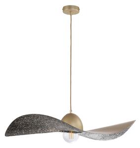 Sigma lighting modern függeszték kapello fekete arany sig32342