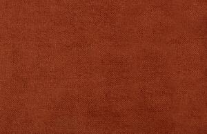 Hoorns Rozsdavörös bársony kétüléses kanapé Sanba 187 cm