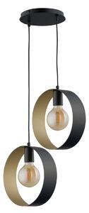 Sigma lighting modern függeszték happy fekete arany sig32284