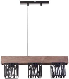 Sigma lighting loft függeszték dali barna fekete sig31482