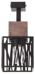 Sigma lighting loft mennyezeti lámpa dali barna fekete sig31477