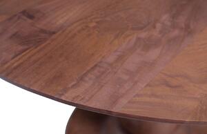 Hoorns Boyle barna fa kerek étkezőasztal 120 cm