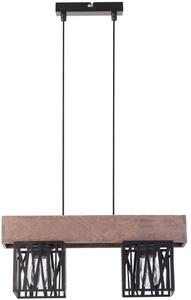 Sigma lighting loft függeszték dali barna fekete sig31480