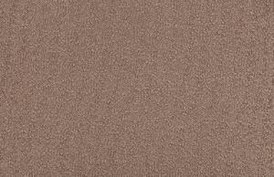 Hoorns Nugát barna szövet háromüléses kanapé Twilight 230 cm