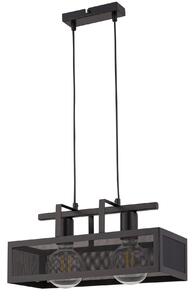 Sigma lighting loft függeszték albert fekete sig32175
