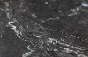 Hoorns Fekete márvány dohányzóasztal Mell 120 x 60 cm