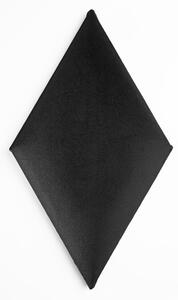 DIAMOND_XL bársony rombusz falpanel - 2219 fekete