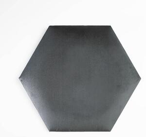 Hexa_XL bársony hatszög falpanel - 2271 sötétszürke