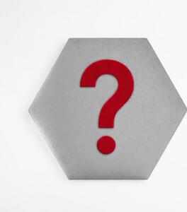 Hexa_S bársony hatszög falpanel - VÁLASZTHATÓ SZÖVET