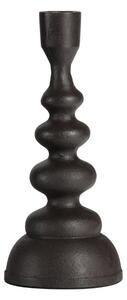 Hoorns Jimmie fekete fém gyertyatartó 23 cm