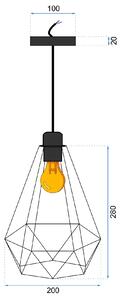 Mennyezeti Lámpa Reno 180986