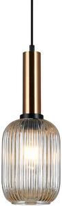 Italux glamour modern függeszték antiola borostyán sárgaréz itxpnd55881mbroamb