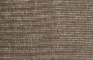 Hoorns Alkonyatszürke barna kordbársony sarokkanapé 274 cm, bal
