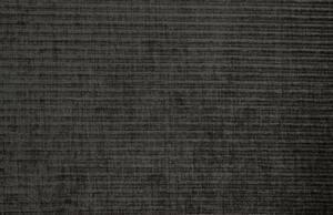 Hoorns Fekete kordbársony négyüléses Twilight kanapé 372 cm