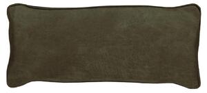 Hoorns Bearny sötétzöld bőrpárna 30 x 70 cm
