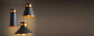 Mennyezeti lámpa APP174-1CP ASTI B fekete/arany