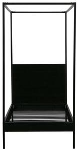 Hoorns Philo fekete fém gyerekágy 90 x 200 cm