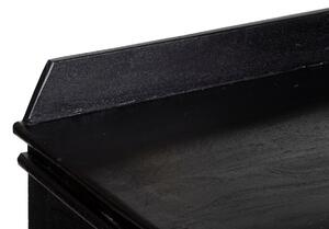 Hoorns Fekete akác íróasztal Libya 120 x 40 cm