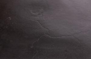 Hoorns Két fekete Saul fém dohányzóasztal készlet 58/78 cm