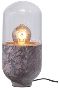 Hoorns Lesla barna üveg asztali lámpa