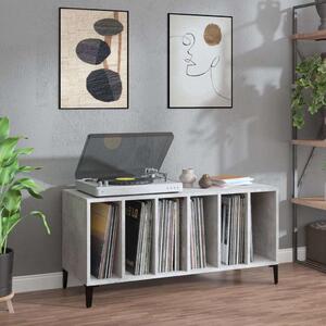 VidaXL betonszürke szerelt fa hanglemezszekrény 100 x 38 x 48 cm