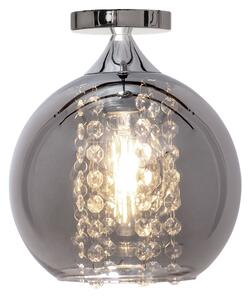 Mennyezeti lámpa APP599-1C üveg kristályokkal
