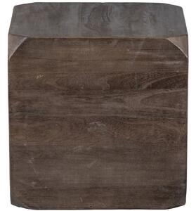 Hoorns Sötétbarna oldalasztal Loila 46 x 46 cm