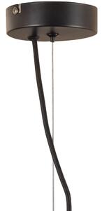 Hoorns Fekete fém függőlámpa Almat 50 cm
