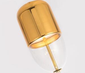 Mennyezeti LED Lámpa APP550-1CP Arany üveg