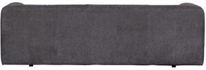 Hoorns Gorda sötétszürke szövet háromszemélyes kanapé, 230 cm