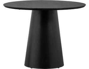 Hoorns Fekete mangó étkezőasztal Nanom 102 cm