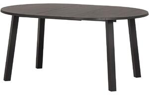 Hoorns Fekete tölgy összecsukható étkezőasztal Janton 120 cm
