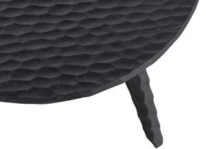 Hoorns Fekete mangó dohányzóasztal Moods 64 cm